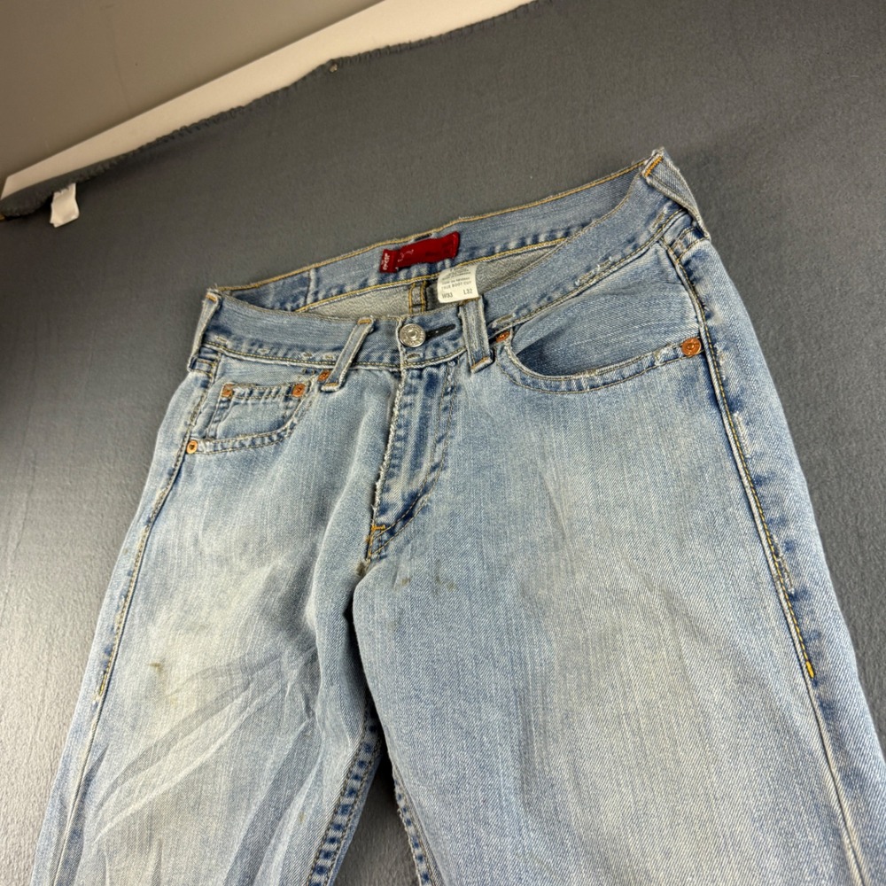 Levis Type 1 Jeans Mens 36x33* Blue True Boot Cut Y2K Retro Cowboy Rodeo Western